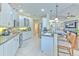 Modern kitchen with stainless steel appliances at 3019 124Th E Ave, Parrish, FL 34219