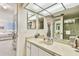 Bathroom with vanity, sink, and shower/tub combo at 400 Island Way # 1204, Clearwater, FL 33767