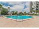 Refreshing community pool with ample deck space for lounging at 400 Island Way # 1204, Clearwater, FL 33767