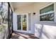 Private screened patio perfect for relaxing outdoors at 492 Santa Cruz Ne Pl # D, St Petersburg, FL 33703