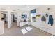 Spacious study features a desk and access to another room at 5246 Salt Marsh Rd, Wimauma, FL 33598