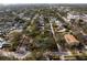 Aerial view of the home and surrounding area at 6327 2Nd S Ave, St Petersburg, FL 33707