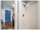 Small bathroom with a stand up shower at 11398 88Th Ave, Seminole, FL 33772