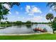 Serene lake view with private dock access at 1250 S Pinellas Ave # 713, Tarpon Springs, FL 34689