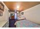Cozy bedroom with a double bed and access to a full bathroom at 1745 E Mulberry Dr, Tampa, FL 33604