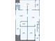 Floor plan showcasing a spacious living area, kitchen, and garage at 1745 E Mulberry Dr, Tampa, FL 33604