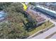 Aerial view of condo building near waterway at 2003 Greenbriar Blvd # 17, Clearwater, FL 33763