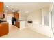 Open kitchen boasting ample cabinetry and a breakfast bar at 2044 Santa Catalina Ln Dr # 2044, Riverview, FL 33578