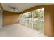 Private screened balcony with a view at 2044 Santa Catalina Ln Dr # 2044, Riverview, FL 33578