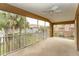 Screened balcony overlooking a courtyard at 2044 Santa Catalina Ln Dr # 2044, Riverview, FL 33578