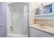 Clean bathroom with shower/tub combo at 37015 Sandra Ave, Zephyrhills, FL 33542