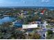 Wide aerial showcasing home's location in the Sunset Park neighborhood at 4820 W San Jose St, Tampa, FL 33629