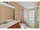 Bathroom with shower/tub combo and vanity at 8517 Island Breeze Ln # 207, Temple Terrace, FL 33637