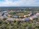 Wide aerial view of the townhome community, highlighting its location at 8958 White Sage Loop, Lakewood Ranch, FL 34202