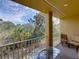 Enjoy serene nature views from this private balcony at 8958 White Sage Loop, Lakewood Ranch, FL 34202
