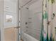 Clean bathroom with a bathtub and shower at 8958 White Sage Loop, Lakewood Ranch, FL 34202