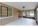 Screened porch with sliding glass door access at 102 Shoreview Ln, Oldsmar, FL 34677