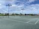 Two lighted tennis courts available for residents at 10912 Wicker Park Pl, Palmetto, FL 34221