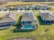 Aerial view of house and neighborhood at 20108 Sea Glass Cir, Land O Lakes, FL 34638