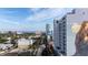 View of city skyline, waterfront, and building with mural at 226 5Th N Ave # 1106, St Petersburg, FL 33701