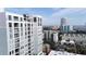Aerial view of modern building and surrounding neighborhood near the water at 226 5Th N Ave # 1106, St Petersburg, FL 33701
