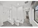 Clean bathroom with shower/tub and city view at 226 5Th N Ave # 1106, St Petersburg, FL 33701