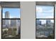 Bedroom with two large windows and city view at 226 5Th N Ave # 1106, St Petersburg, FL 33701