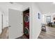 Stacked washer and dryer in a convenient closet at 226 5Th N Ave # 1106, St Petersburg, FL 33701