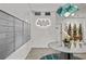 Modern building lobby with mailboxes, stylish decor, and a glass table at 226 5Th N Ave # 1106, St Petersburg, FL 33701