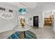 Lobby with stylish furniture and elevator access at 226 5Th N Ave # 1106, St Petersburg, FL 33701