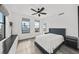 Spacious bedroom with city views and built-in window seat at 226 5Th N Ave # 1106, St Petersburg, FL 33701