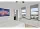Main bedroom with city views and built-in storage at 226 5Th N Ave # 1106, St Petersburg, FL 33701
