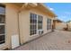 Private patio area adjacent to home at 2267 Heron Cir, Clearwater, FL 33762