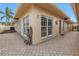 Well maintained exterior with private patio at 2267 Heron Cir, Clearwater, FL 33762