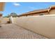 Private patio with adjacent wall at 2267 Heron Cir, Clearwater, FL 33762