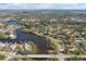 Aerial view showing home near river at 309 4Th Sw Ave, Ruskin, FL 33570