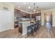 Modern kitchen with granite countertops and stainless steel appliances at 3409 77Th E Ct, Palmetto, FL 34221