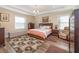 Main bedroom with a king-size bed and ample closet space at 3409 77Th E Ct, Palmetto, FL 34221