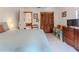 Bright bedroom with a comfortable bed and built-in closet at 3478 Gum Dr, Weeki Wachee, FL 34607