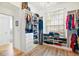 Bright walk-in closet with custom built-ins at 4909 Sylvan Oaks Dr, Valrico, FL 33596