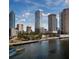 Highrise building near waterfront with city skyline in background at 520 N Tampa St # 2801, Tampa, FL 33602