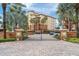 Gated entrance to Boca Sands, a prestigious waterfront community at 5301 Gulf Blvd # E202, St Pete Beach, FL 33706