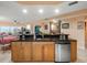 Spacious kitchen with an island, perfect for entertaining at 5301 Gulf Blvd # E202, St Pete Beach, FL 33706
