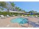 Enjoy this community spa with comfortable seating at 5608 Sunset Falls Dr, Apollo Beach, FL 33572