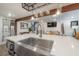 Modern kitchen with farmhouse sink, and stainless steel appliances at 5901 N Cherokee Ave, Tampa, FL 33604