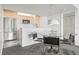 Modern kitchen with stainless steel appliances and breakfast bar at 6 Treasure Ln, Treasure Island, FL 33706