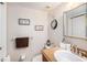Clean bathroom with updated vanity and fixtures at 9209 Seminole Blvd # 209, Seminole, FL 33772