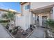 Attractive front entrance with charming garden at 9209 Seminole Blvd # 209, Seminole, FL 33772
