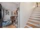 Interior view of staircase and sitting area at 9209 Seminole Blvd # 209, Seminole, FL 33772