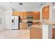 Modern kitchen featuring stainless steel appliances and ample cabinetry at 14545 Mirabelle Vista Cir, Tampa, FL 33626